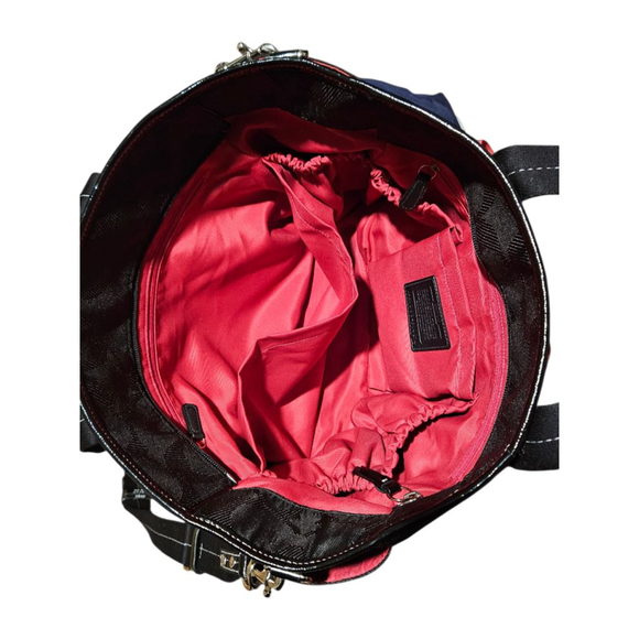 Coach Black Signature Canvas Tote Bag One Size - Picture 13 of 16